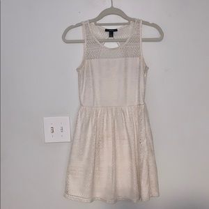 Off White Forever 21 Lace Dress